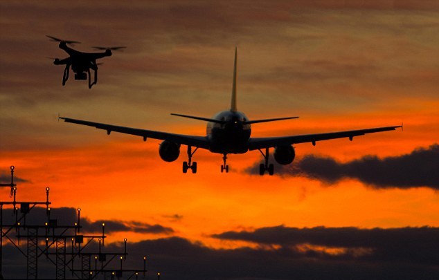 Drone’la Karşılaşan Uçak Büyük Tehlike Atlattı