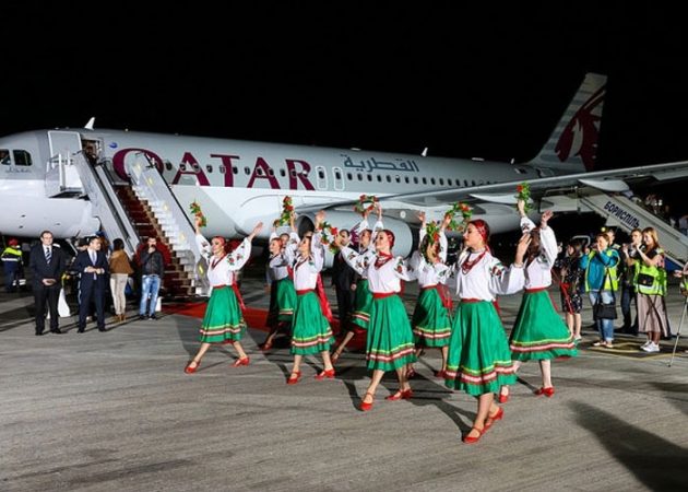 Qatar Airways Doha-Kiev Seferleri Başladı