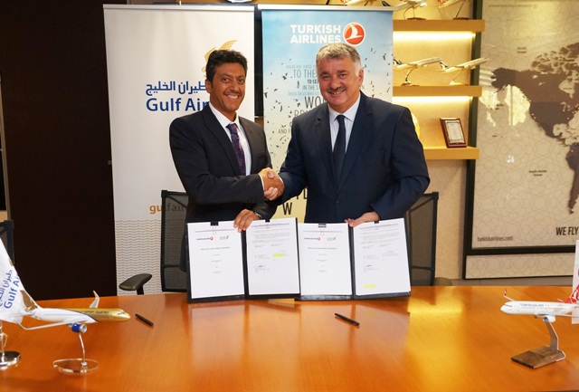 THY ve Gulf Air’den Kod Paylaşımı Anlaşması
