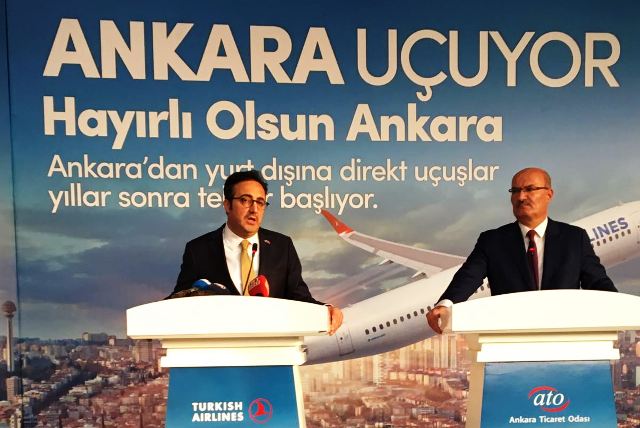 Aycı’dan Ankara-Avrupa Uçuşları Müjdesi
