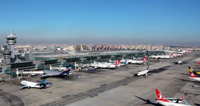 Atatürk Havalimanı Dünya Üçüncüsü