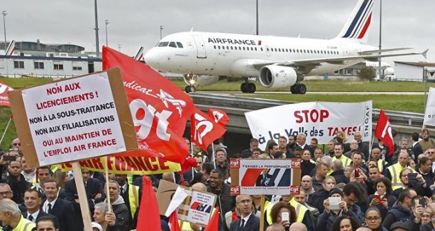 Air France Hisseleri Dibe Vurdu
