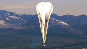 GOOGLE BALONU YÜZÜNDEN DEHŞETE DÜŞTÜLER