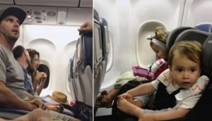 Delta Uçağında Çocuklu Aileye Korkunç Tehdit!