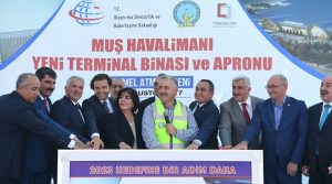 Muş’ta Yeni Terminal Binasının Temeli Atıldı
