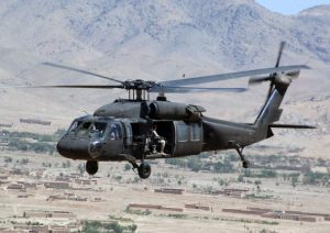 Amerikan Askeri Helikopteri Düştü