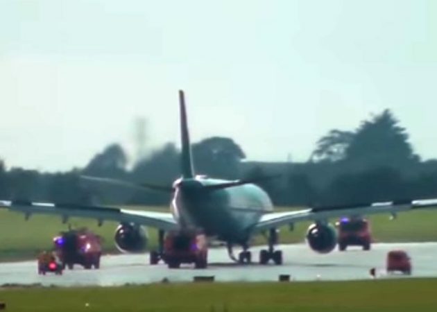 Airbus A330 Acil İndi!