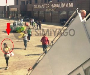 Yakıt Alan Uçağa Sigarayla Binmeye Kalkıştı (Video)