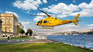 Helikopterle Boğaz Turlarına Yoğun İlgi