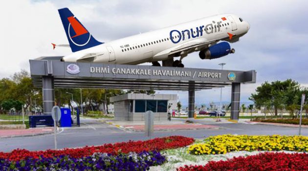 Onur Air Çanakkale Seferlerini Durduruyor
