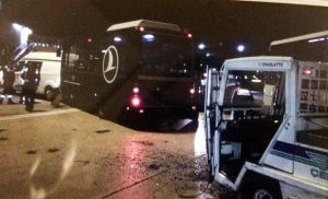Atatürk Havalimanı’nda Kaza: Pilot Ve Hostesler Yaralandı