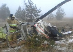 Tataristan’da Helikopter Düştü
