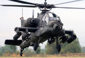 ABD’de Apache Helikopter Düştü