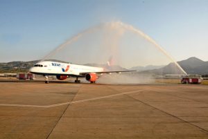 Gazipaşa Havalimanı İlk Boeing 757’yi Karşıladı