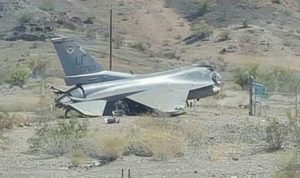 Arizona’da F-16 Düştü