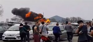 Koleksiyon Uçağı Yere Çakıldı (Video)