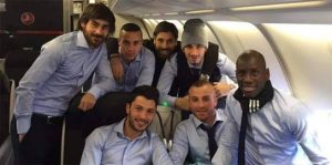 Beşiktaş’a Uçakta İlginç Sürpriz!