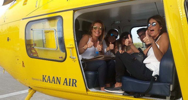 Annenizi Helikopterle Uçurun!