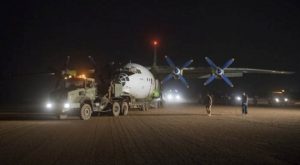 Antonov-12 İnişte Tehlike Atlattı