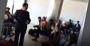 AHL’de Yolcuya Çirkin Saldırı!