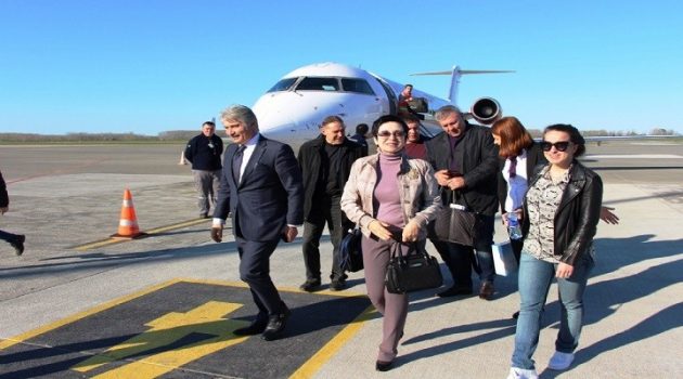 Rusya’dan Samsun’a Tarihi Uçuş