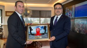 TALPA’dan THY Başkanı Aycı’ya Ziyaret