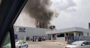 Eskişehir Uçak Fabrikası’nda Yangın