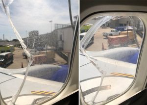 Southwest’te Kırık Camla Korkutan Uçuş
