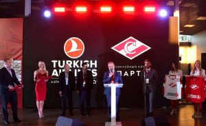 THY Spartak Moskova’ya Sponsor Oldu