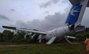 SKYJET UÇAĞI PİSTTEN ÇIKTI