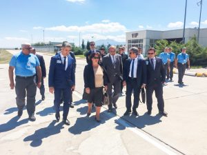 OCAK’TAN ÇARDAK HAVALİMANI’NA DENETİM