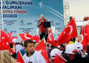 GÜMÜŞHANE HAVALİMANI TEMELİ ATILIYOR