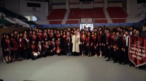 A.Ü. HAVACILIK FAKÜLTESİ’NDE MEZUNİYET COŞKUSU