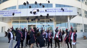 OMÜ HAVACILIKTA MEZUNİYET COŞKUSU