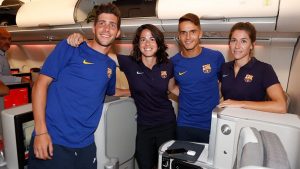 BARCELONA’DAN UÇAKTA KADIN AYRIMCILIĞI