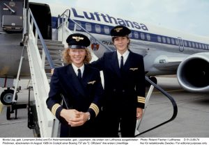 KADIN PİLOTLAR 30 YILDIR LUFTHANSA İLE UÇUYOR