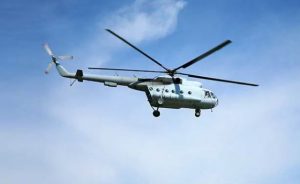 DAĞCILARI TAŞIYAN HELİKOPTER KAZA YAPTI