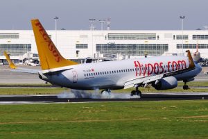 PEGASUS HASTA YOLCU İÇİN ACİL İNDİ