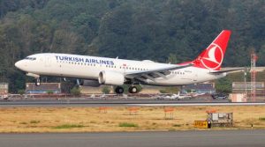 THY UÇAĞI İNİŞTE TEHLİKE ATLATTI
