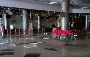 DEPREM HAVALİMANINI YIKIP GEÇTİ