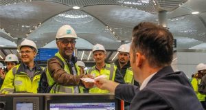 YENİ HAVALİMANINDA İLK YOLCU TESTİ GERÇEKLEŞTİ