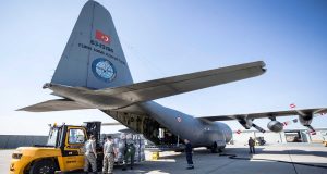 C-130’LAR ENDONEZYA’YA YARDIMA UÇTU