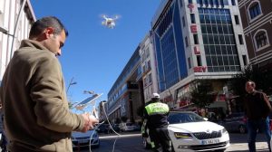 HATALI SÜRÜCÜLER ‘DRONE’LA YAKALANDI