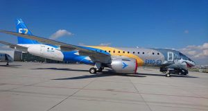 EMBRAER 190E2 SABİHA GÖKÇEN’DE TANITILIYOR