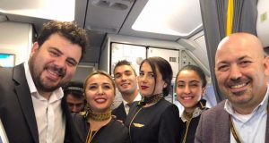 HAVADA BKM OYUNCULARINDAN İLGİNÇ GÖSTERİ
