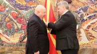 SANİ ŞENER’E MAKEDONYA’DAN DEVLET LİYAKAT NİŞANI