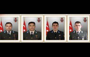 HELİKOPTER ŞEHİTLERİ UĞURLANIYOR