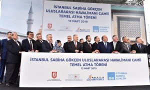 SABİHA GÖKÇEN HAVALİMANI CAMİİ TEMELİ ATILDI
