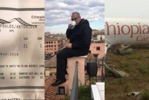 UÇAK KAZASINDAN 2 DAKİKA İLE KURTULDU
