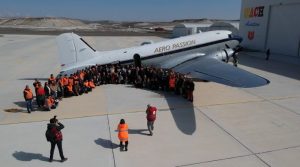 DÜNYANIN EFSANE UÇAĞI DC-3 SİVRİHİSAR’DA